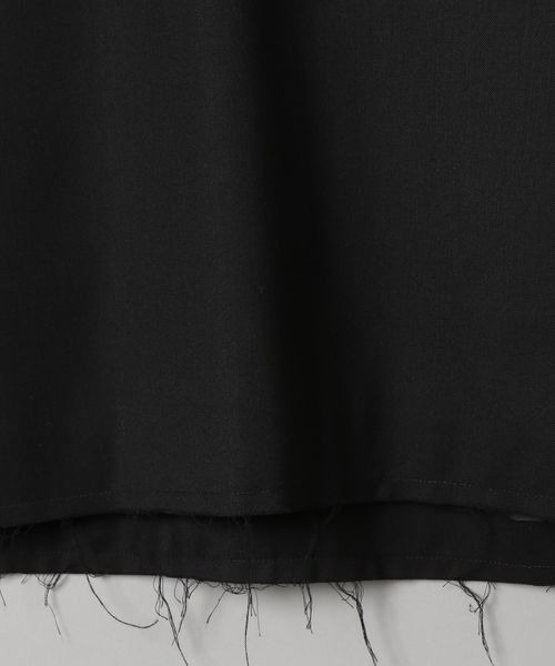 JEANASIS（ジーナシス）の「TRバックデザインフカVベスト/187342（ベスト・レディース・ブラック/グレイッシュベージュ・FREE）」の10枚目の写真