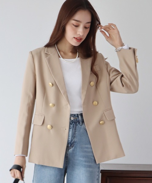 BLUEEAST(ブルーイースト)の「長袖カラーロンT(Tシャツ/カットソー・レディース・ピンク/ホワイト/ブラック/ブルー/ネイビー/ブラウン/グレー・MEDIUM)」の16枚目の写真