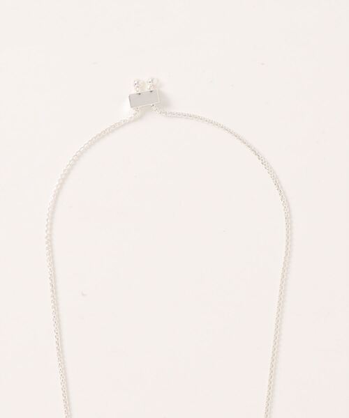 ZUCCa（ズッカ）の「ドリップアクセサリー（ネックレス・レディース・ブラック/シルバー・FREE）」の4枚目の写真