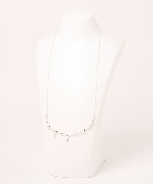 ZUCCa（ズッカ）の「ドリップアクセサリー（ネックレス・レディース・ブラック/シルバー・FREE）」の3枚目の写真