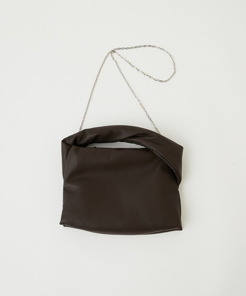 GALLARDAGALANTE（ガリャルダガランテ）の「【2.718】ピローバッグ（ハンドバッグ・レディース・ホワイト/ダークブラウン・FREE）」の11枚目の写真