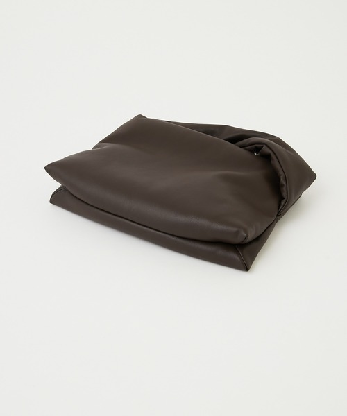 GALLARDAGALANTE（ガリャルダガランテ）の「【2.718】ピローバッグ（ハンドバッグ・レディース・ホワイト/ダークブラウン・FREE）」の8枚目の写真