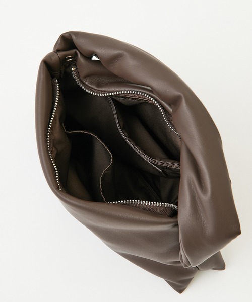 GALLARDAGALANTE（ガリャルダガランテ）の「【2.718】ピローバッグ（ハンドバッグ・レディース・ホワイト/ダークブラウン・FREE）」の10枚目の写真