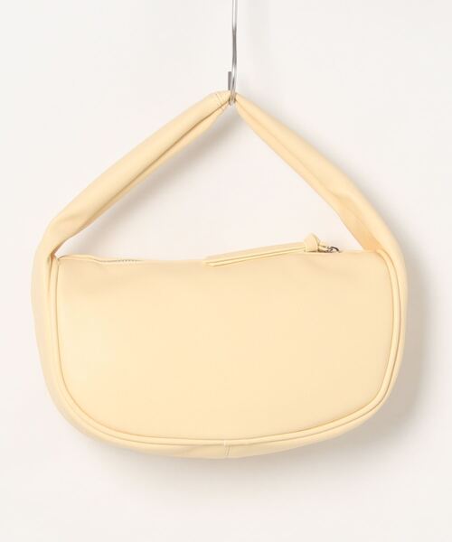 Doux archives（ドゥアルシーヴ）の「ＰＵハーフムーンＢＡＧ（ハンドバッグ・レディース・オフホワイト/イエロー/グリーン・FREE）」の9枚目の写真