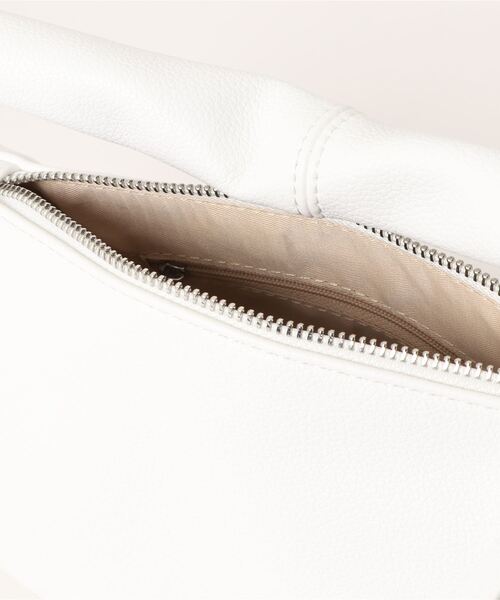 Doux archives（ドゥアルシーヴ）の「ＰＵハーフムーンＢＡＧ（ハンドバッグ・レディース・オフホワイト/イエロー/グリーン・FREE）」の5枚目の写真