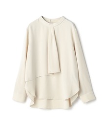 【EC限定】ツイルドレープボウタイブラウス
