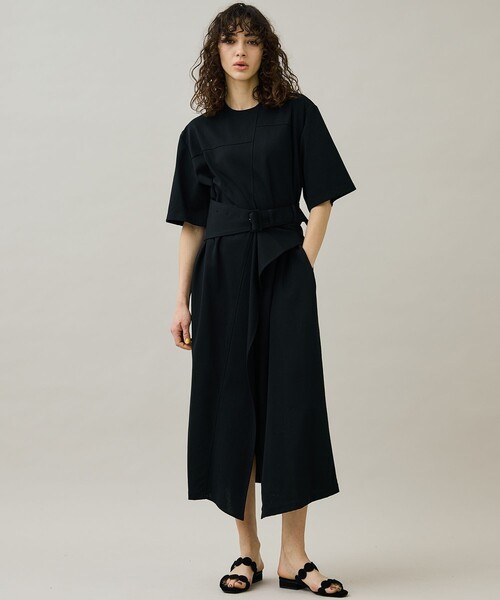 TSURU by Mariko Oikawa(ツルバイマリコオイカワ)の「【TSURU by MARIKO OIKAWA(ツルバイマリコオイカワ)】Relief(サンダル・レディース・ブラック・35/37/36)」の2枚目の写真