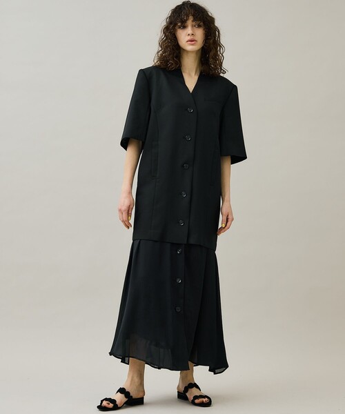 TSURU by Mariko Oikawa(ツルバイマリコオイカワ)の「【TSURU by MARIKO OIKAWA(ツルバイマリコオイカワ)】Relief(サンダル・レディース・ブラック・35/37/36)」の3枚目の写真