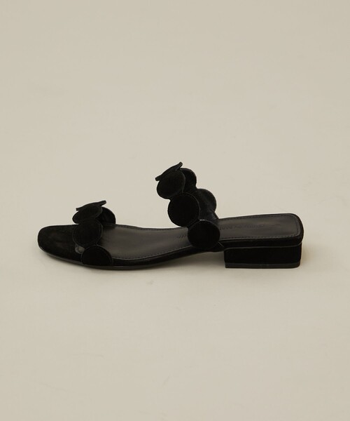 TSURU by Mariko Oikawa(ツルバイマリコオイカワ)の「【TSURU by MARIKO OIKAWA(ツルバイマリコオイカワ)】Relief(サンダル・レディース・ブラック・35/37/36)」の10枚目の写真