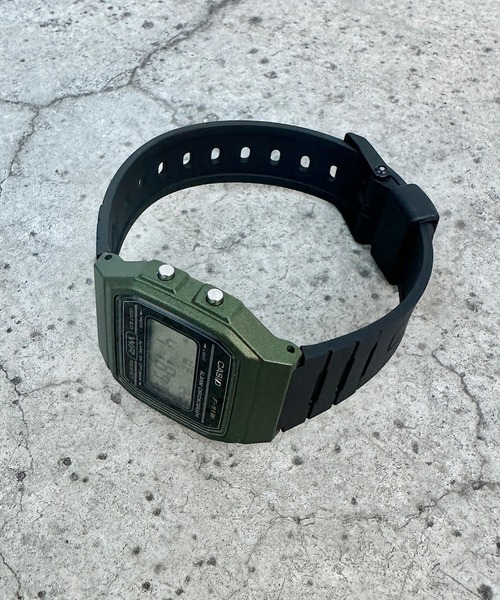 CASIO(カシオ)の「【CASIO】F-91W-1JH(デジタル腕時計・レディース・ブラック/オリーブ・FREE)」の10枚目の写真