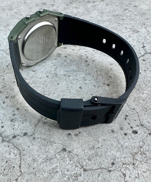 CASIO(カシオ)の「【CASIO】F-91W-1JH(デジタル腕時計・レディース・ブラック/オリーブ・FREE)」の11枚目の写真