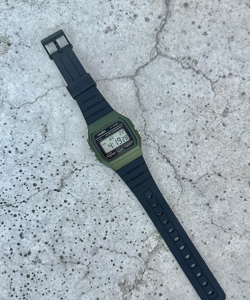 CASIO(カシオ)の「【CASIO】F-91W-1JH(デジタル腕時計・レディース・ブラック/オリーブ・FREE)」の12枚目の写真
