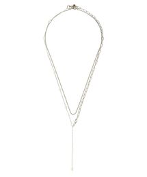 MERCURYDUO | 3WAY2連パールチェーンネックレス(ネックレス)
