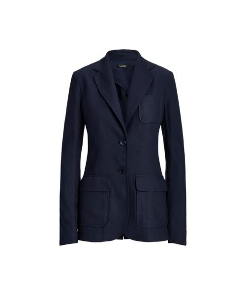 【高級】POLO RALPH LAURENリネンブレンド ジャケットブレザー LAUREN RALPH ジャケット テーラードジャケット リネンブレンド