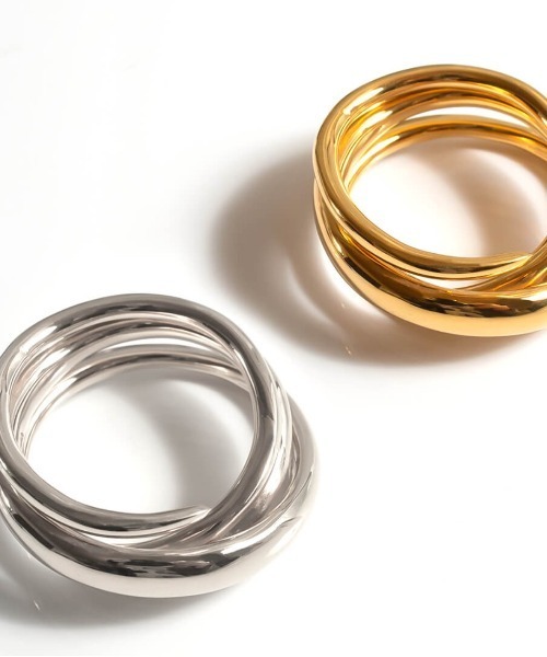 Ops.（オプス）の「アクセサリー リング レディース シルバー925 スパイラル【PAMUR パムール】（リング・レディース・シルバー/イエローゴールド・11号/13号/9号/15号）」の13枚目の写真