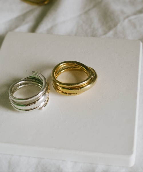 Ops.（オプス）の「アクセサリー リング レディース シルバー925 スパイラル【PAMUR パムール】（リング・レディース・シルバー/イエローゴールド・11号/13号/9号/15号）」の10枚目の写真