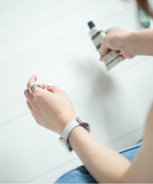 Ops.（オプス）の「アクセサリー リング レディース シルバー925 スパイラル【PAMUR パムール】（リング・レディース・シルバー/イエローゴールド・11号/13号/9号/15号）」の7枚目の写真