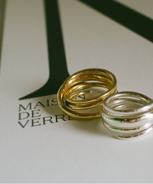 Ops.（オプス）の「アクセサリー リング レディース シルバー925 スパイラル【PAMUR パムール】（リング・レディース・シルバー/イエローゴールド・11号/13号/9号/15号）」の3枚目の写真