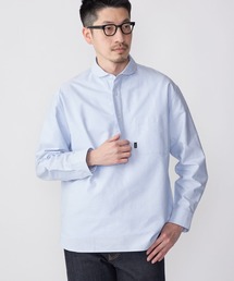 【ZOZO限定】SHIPS.me: OXプルオーバーラウンドカラーシャツ