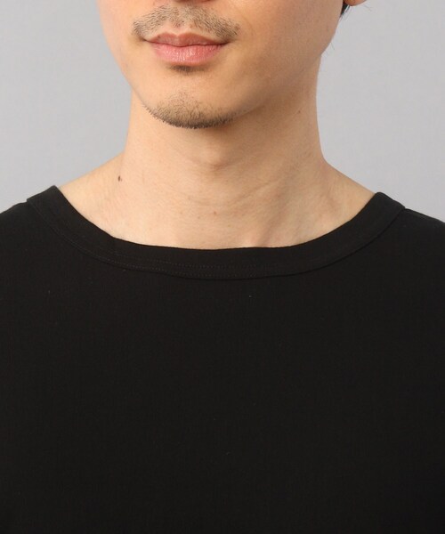 TAKEO KIKUCHI(タケオキクチ)の「【ビワコットン】 レギュラーTシャツ(ルームウェア/パジャマ・メンズ・ブラック/ホワイト/グレー/ネイビー・02/03)」の10枚目の写真
