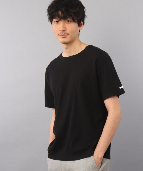 TAKEO KIKUCHI(タケオキクチ)の「【ビワコットン】 レギュラーTシャツ(ルームウェア/パジャマ・メンズ・ブラック/ホワイト/グレー/ネイビー・02/03)」の8枚目の写真