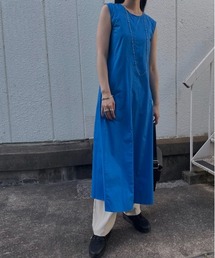 ワンピース AMERI cotton color volume dress Ameri（アメリ）の「COTTON COLOR VOLUME DRESS（ワンピース