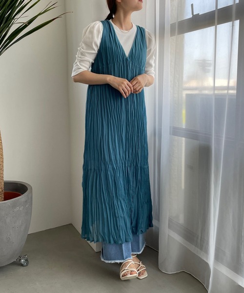 LOWRYS FARM（ローリーズファーム）の「クリンクルノースリーブ