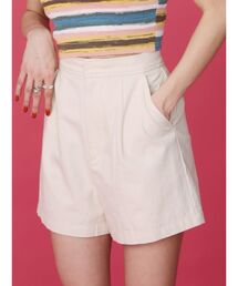 ハイウエストショートパンツ