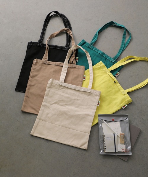 FRUIT OF THE LOOM(フルーツオブザルーム)の「BASIC PARTITION TOTE / トートバッグ / A4 / コンパクト / カジュアル(トートバッグ・メンズ・カーキ/ブルーグレー/ブラック/オフホワイト/グレー/ブラウン/ピンク/グリーン/レンガ/ベージュ/イエロー/ネイビー・FREE)」の14枚目の写真