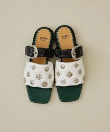 TOGA PULLA（トーガ　プルラ）の「【TOGA PULLA/トーガプルラ】AJ1271/フラットスダッズサンダル（サンダル）」