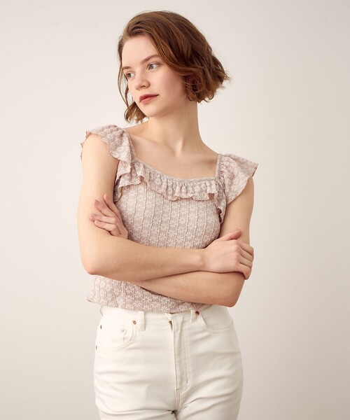 deicy - ショルダーフリルカットソー deicy - ショルダーフリルカットソーの通販 by itb's shop
