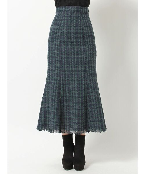 RESEXXY（リゼクシー）の「ツイードマーメイドスカート【セットアップ着用可能】（スカート・レディース・ブラック/レッド/グリーン・FREE）」の20枚目の写真