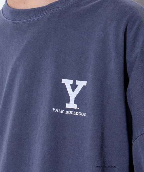 GOOD ROCK SPEED(グッドロックスピード)の「【GOOD ROCK SPEED/グッドロックスピード】別注 カレッジロゴ ロンT(Tシャツ/カットソー・メンズ・ホワイト/ネイビー・FREE)」の22枚目の写真