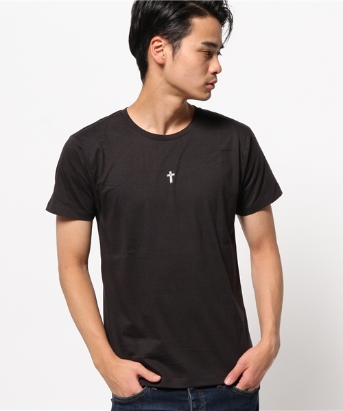 DAMMY(ダミー)の「DAMMY/グラフィックTシャツ(Tシャツ/カットソー・メンズ・ホワイト/ブラック・FREE)」の2枚目の写真