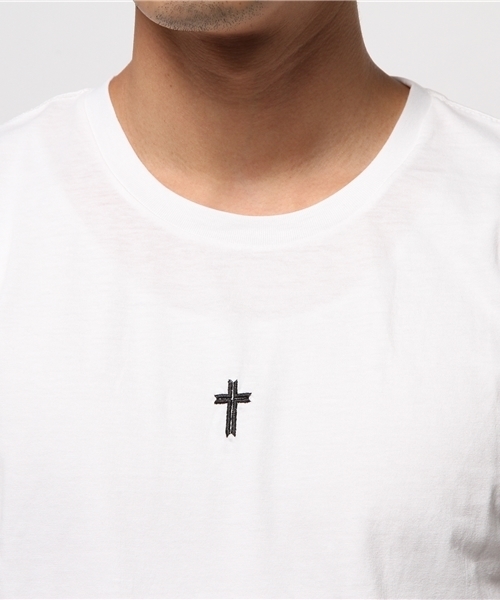 DAMMY(ダミー)の「DAMMY/グラフィックTシャツ(Tシャツ/カットソー・メンズ・ホワイト/ブラック・FREE)」の6枚目の写真