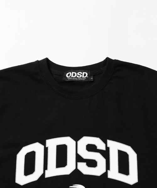 ODD STUDIO（オッドスタジオ）の「ODD STUDIO/オッドスタジオ Man's Odsd Varsity Sports T-shirt Tシャツ（Tシャツ/カットソー・メンズ・ブラック/ホワイト・1/2）」の3枚目の写真