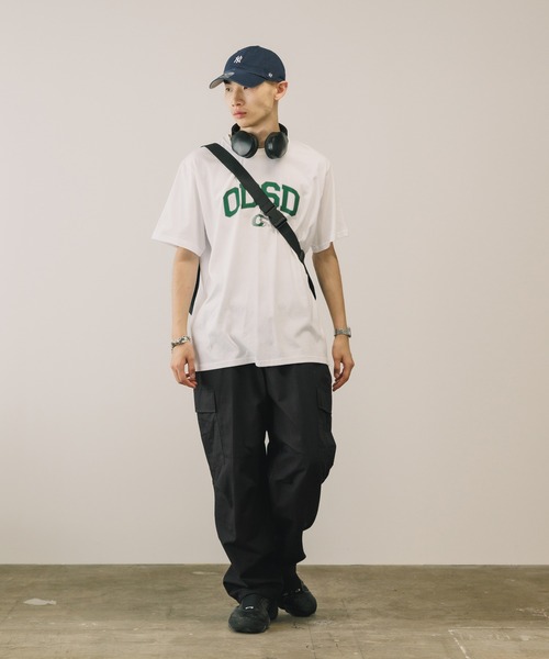 ODD STUDIO（オッドスタジオ）の「ODD STUDIO/オッドスタジオ Man's Odsd Varsity Sports T-shirt Tシャツ（Tシャツ/カットソー・メンズ・ブラック/ホワイト・1/2）」の16枚目の写真