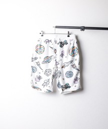 NO WAY（ノーウェイ）の「/ミニ裏毛/総柄プリントショーツ（ルームウェア/パジャマ）」