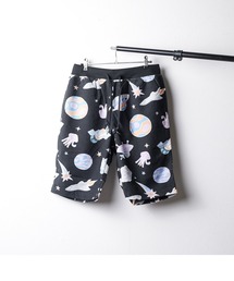 NO WAY（ノーウェイ）の「/ミニ裏毛/総柄プリントショーツ（ルームウェア/パジャマ）」