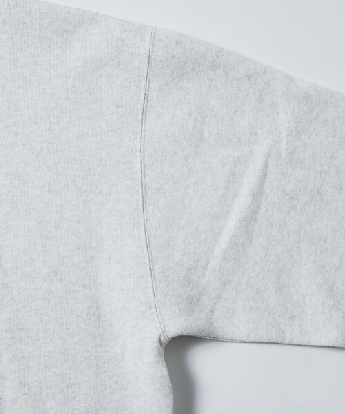 FREAK'S STORE（フリークスストア）の「限定展開 ビッグシルエット 裏起毛 ハーフジップ スウェット/プルオーバー（スウェット・メンズ・ブラック/スミクロ/アッシュグレー/グレイッシュベージュ/オリーブ/ネイビー・SMALL/MEDIUM/LARGE）」の10枚目の写真