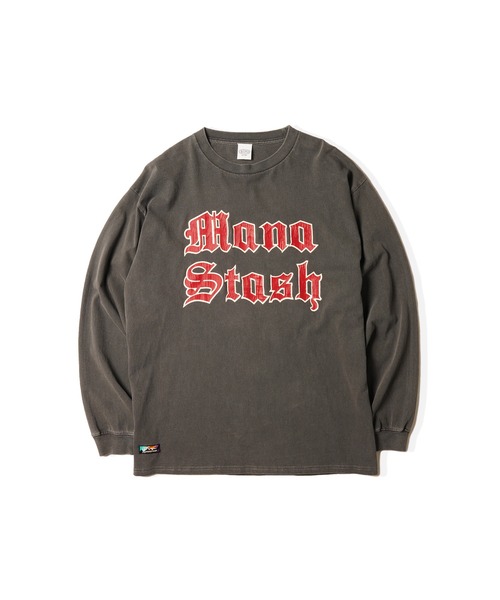 MANASTASH(マナスタッシュ)の「MANASTASH/マナスタッシュ/PUMICE L/S TEE OLD ENGLISH(Tシャツ/カットソー・メンズ・ブラック/オレンジ/ホワイト・XL/L/2XL/M)」の10枚目の写真
