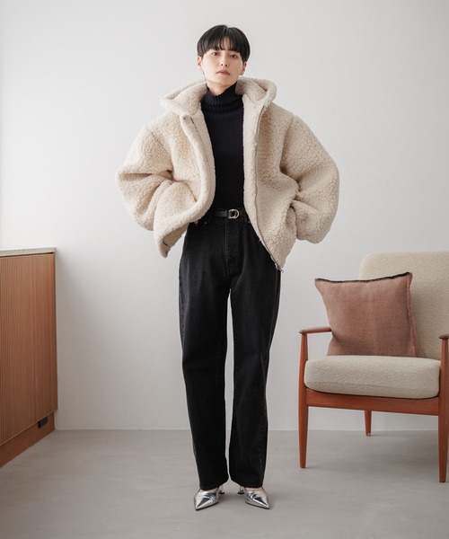 eL（エル）の「【eL】Big Boa Blouson/ 971825（ブルゾン）」 - WEAR