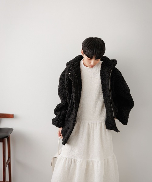 eL（エル）の「【eL】Big Boa Blouson/ 971825（ブルゾン）」 - WEAR