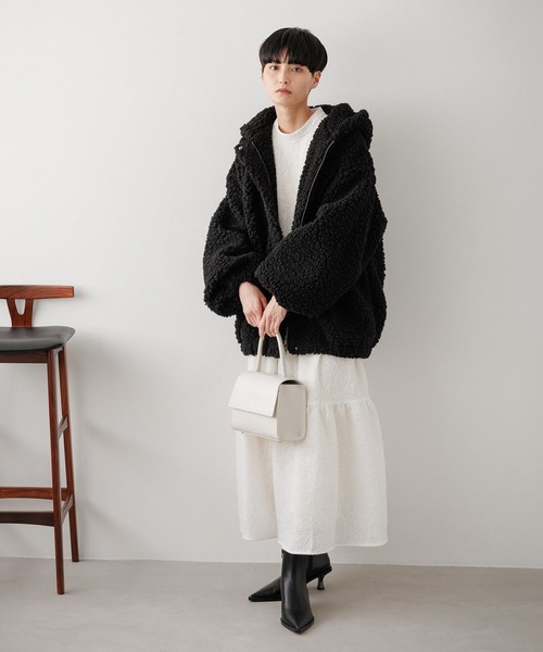 eL（エル）の「【eL】Big Boa Blouson/ 971825（ブルゾン）」 - WEAR