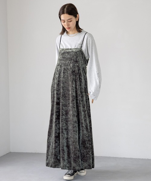 LEPSIM（レプシィム）の「袖ロゴロンT　964231（Tシャツ/カットソー・レディース・グレー/オフホワイト/ライトグレー・FREE）」の4枚目の写真