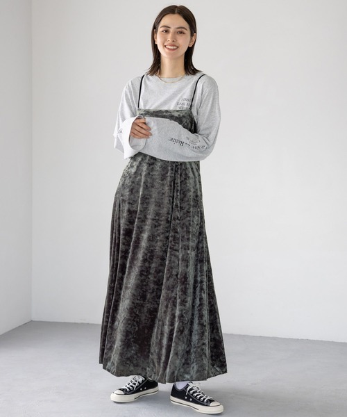 LEPSIM（レプシィム）の「袖ロゴロンT　964231（Tシャツ/カットソー・レディース・グレー/オフホワイト/ライトグレー・FREE）」の6枚目の写真