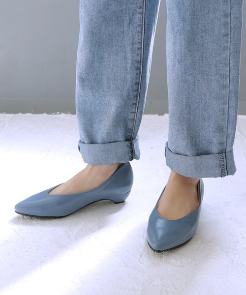 SOROTTO(ソロット)の「ふかふか3Dインソール/3cmヒール/防滑底の走れるパンプス(パンプス・レディース・ピンク/ブラック/ライトブラウン/ブルー・22.5cm/23.5cm/24.0cm/22.0cm/23.0cm/24.5cm/25.0cm)」の4枚目の写真