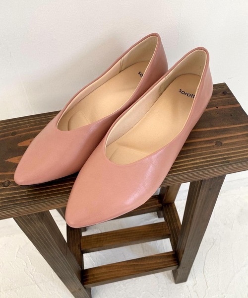 SOROTTO(ソロット)の「ふかふか3Dインソール/3cmヒール/防滑底の走れるパンプス(パンプス・レディース・ピンク/ブラック/ライトブラウン/ブルー・22.5cm/23.5cm/24.0cm/22.0cm/23.0cm/24.5cm/25.0cm)」の11枚目の写真