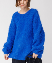 Rouge vif | シャギーニットプルオーバー(ニット/セーター)