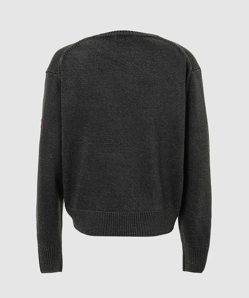 DIGAWEL(ディガウェル)の「Stonewashed silk sweater(ニット/セーター・メンズ・ブラック系その他/グリーン系その他・2)」の7枚目の写真